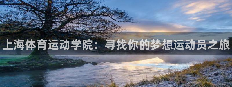 尊龙官网下载注册：上海体育运动学院：寻找你的梦想运动员之旅